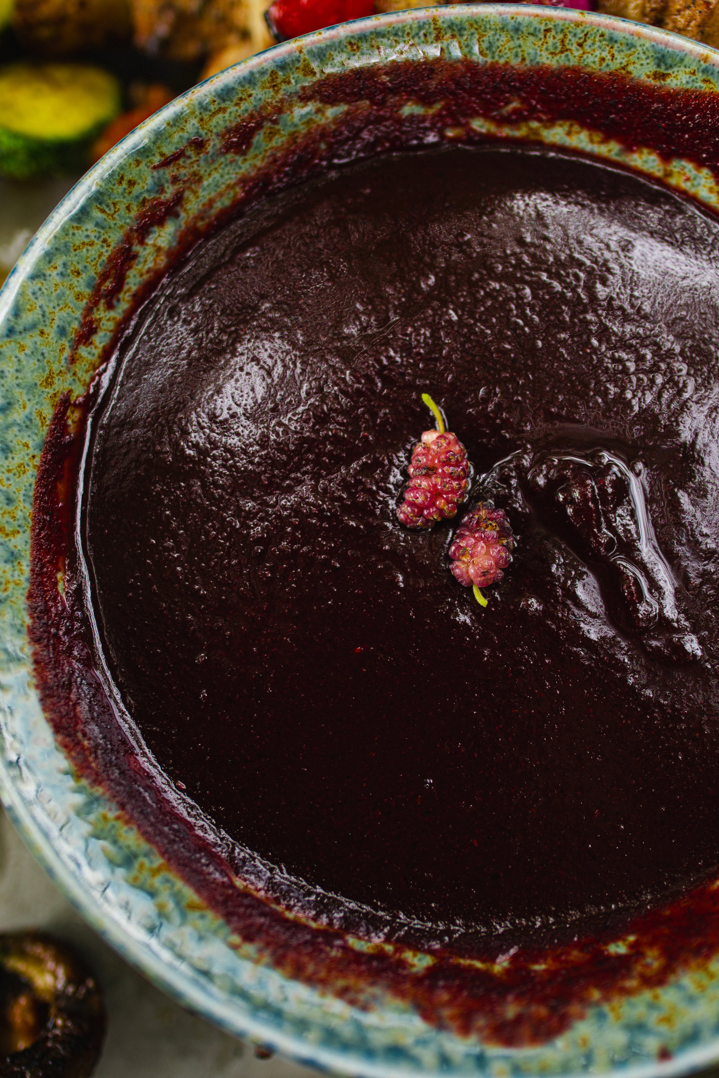 Smoky Mulberry Barbecue Sauce